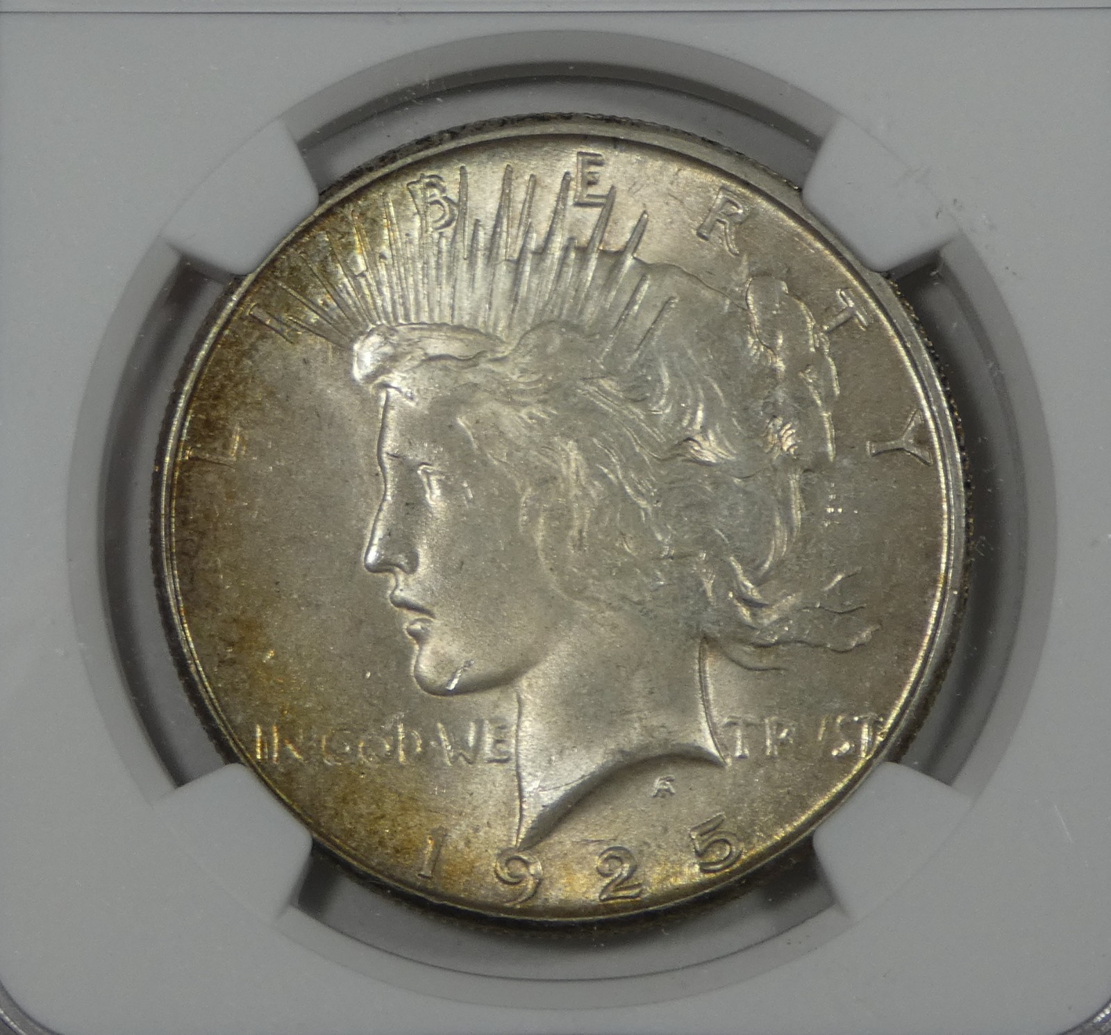 1925-S Peace Dollar CERTIFIED NGC MS 64 Silver Dollar