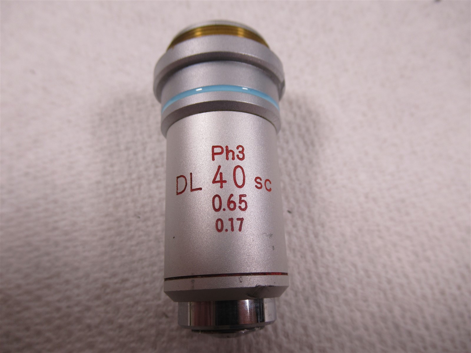 Nikon Ph3 DL 40x SC 0.65 Microscope Objective Lens Phase Contrast 160mm