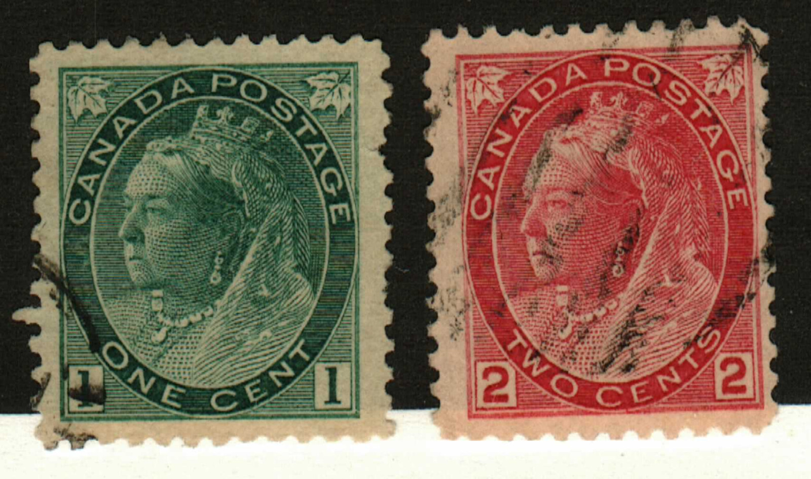 Canada #67-8 used