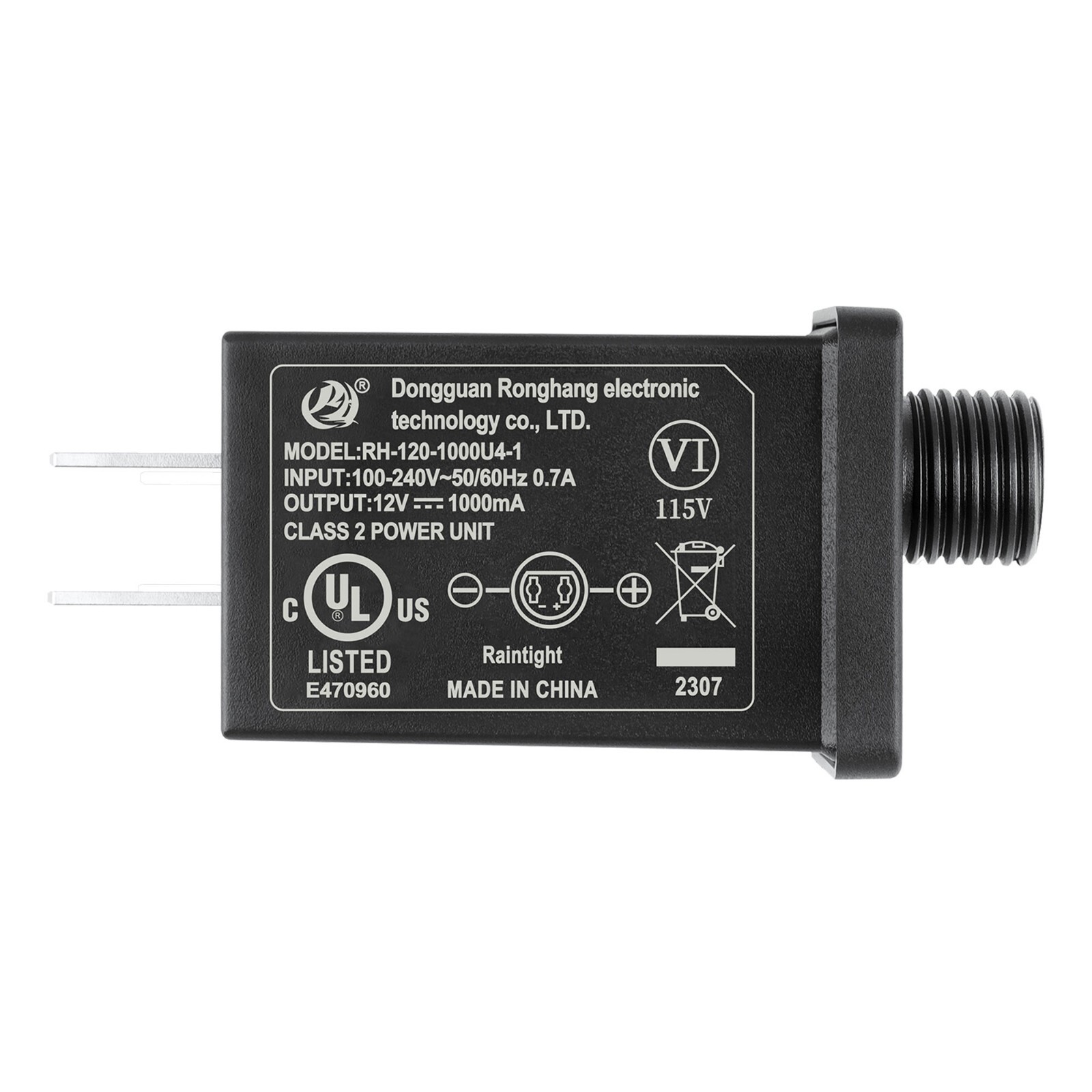 12V 1A Inflatable Adapter Power For Outdoor Christmas Inflatable Decorations
