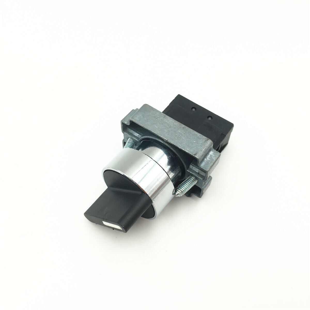 5pcs XB2 BD21 Selector Switch 2 Position 1 NO Latching Rotary Switch Maintained