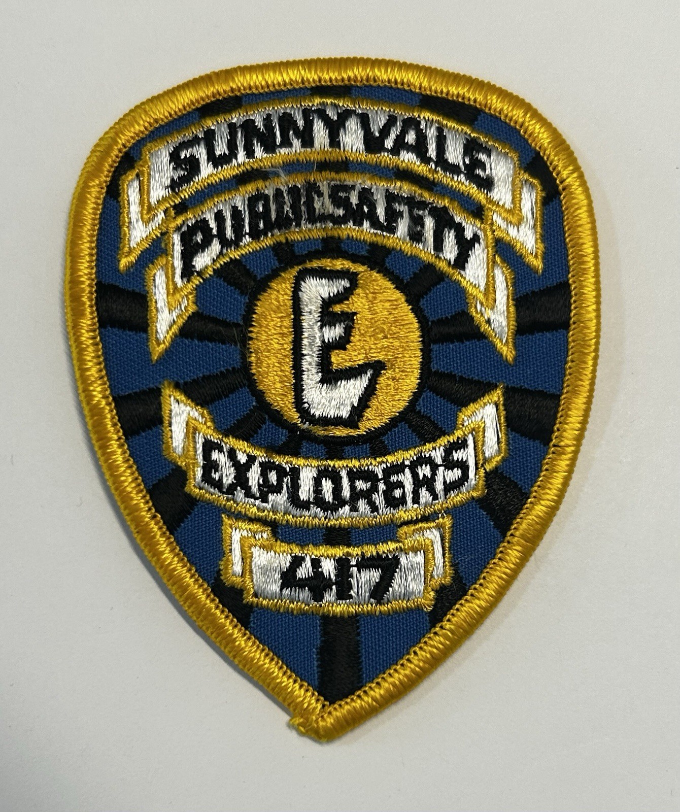 CALIFORNIA SUNNYVALE PUBLIC SAFETY EXPLORER POST 417 PATCH SANTA CLARA CO #PDD62