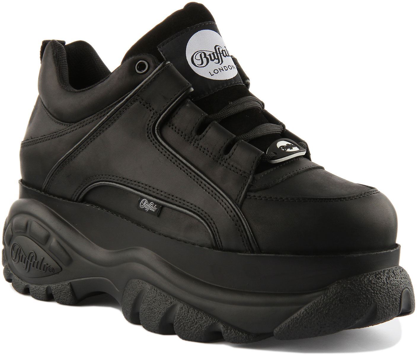 Buffalo London Chunky Platform Mens Sneakers In Black US 10 - 12