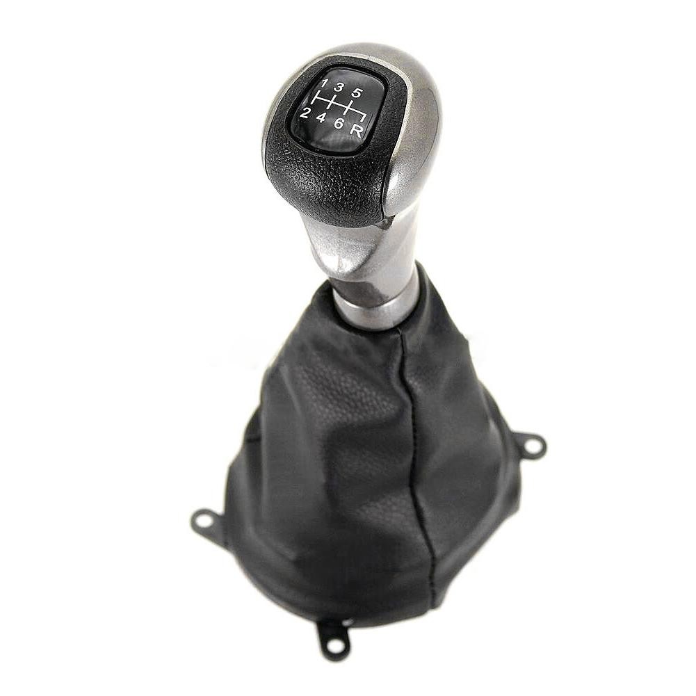 6 Speed Gear Shift Stick Shifter Knob With Boot Fit for Honda Civic 2006-2011 hm