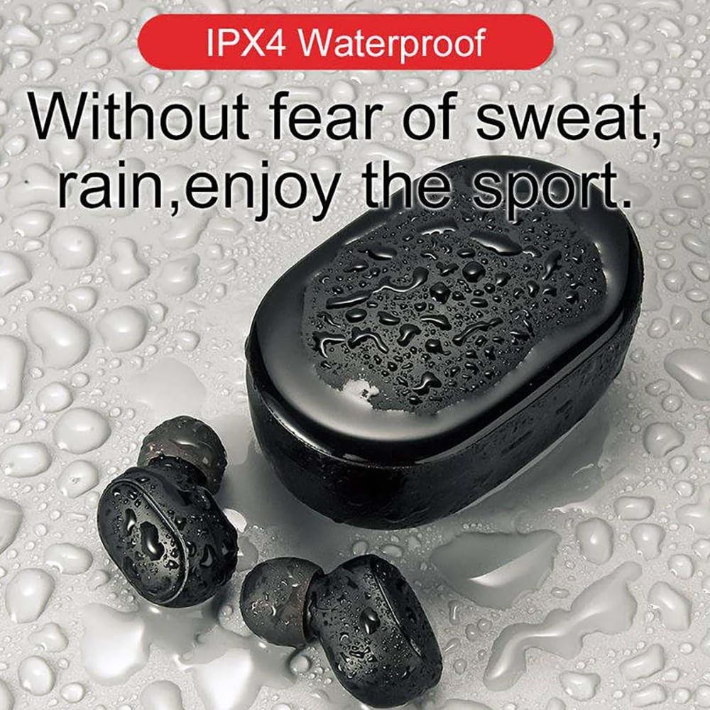 TWS Bluetooth Wireless Earbuds Waterproof Bluetooth 5.0 Headset Noise Cancelling