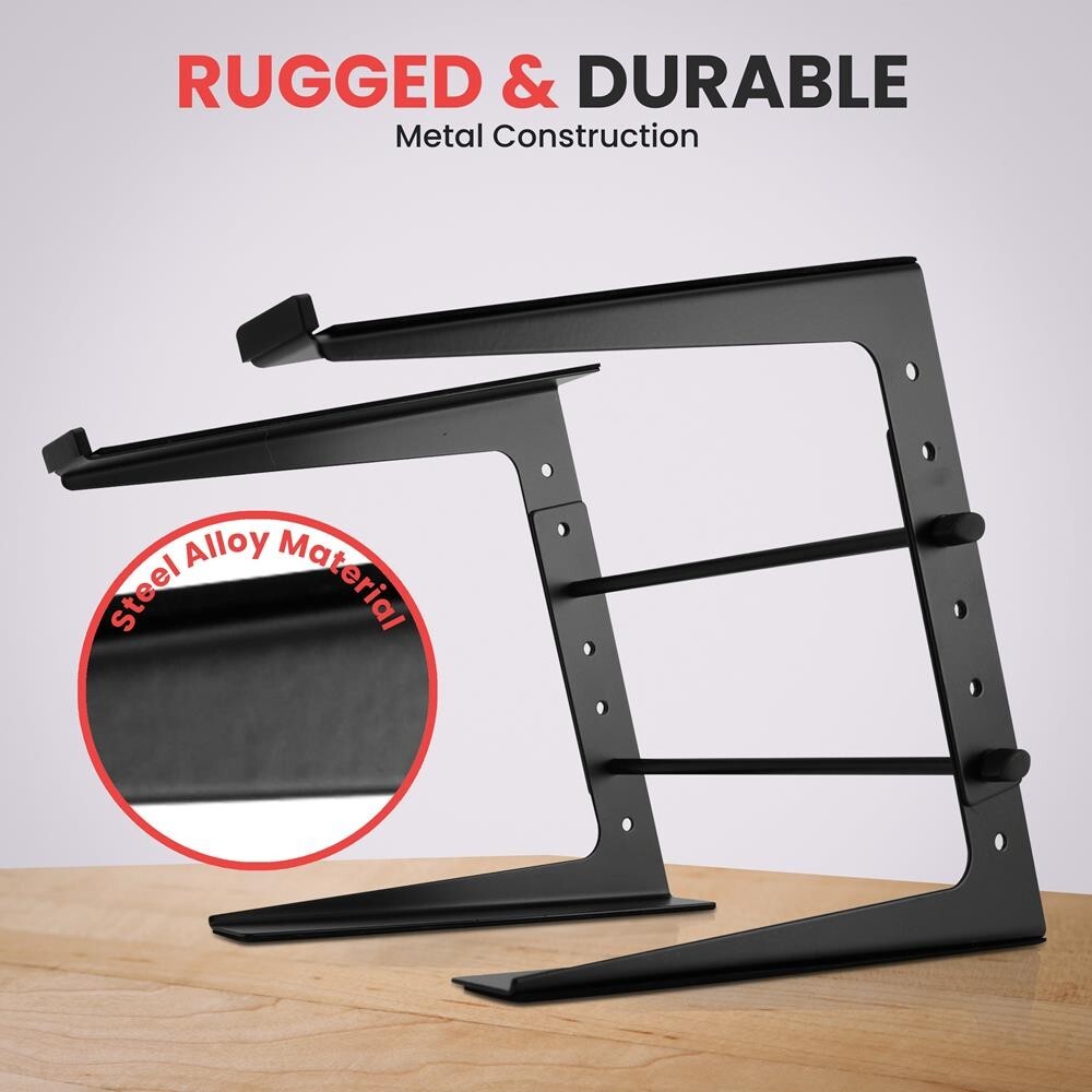 Pyle-Pro Laptop Computer Stand for Professional DJ, PLPTS25