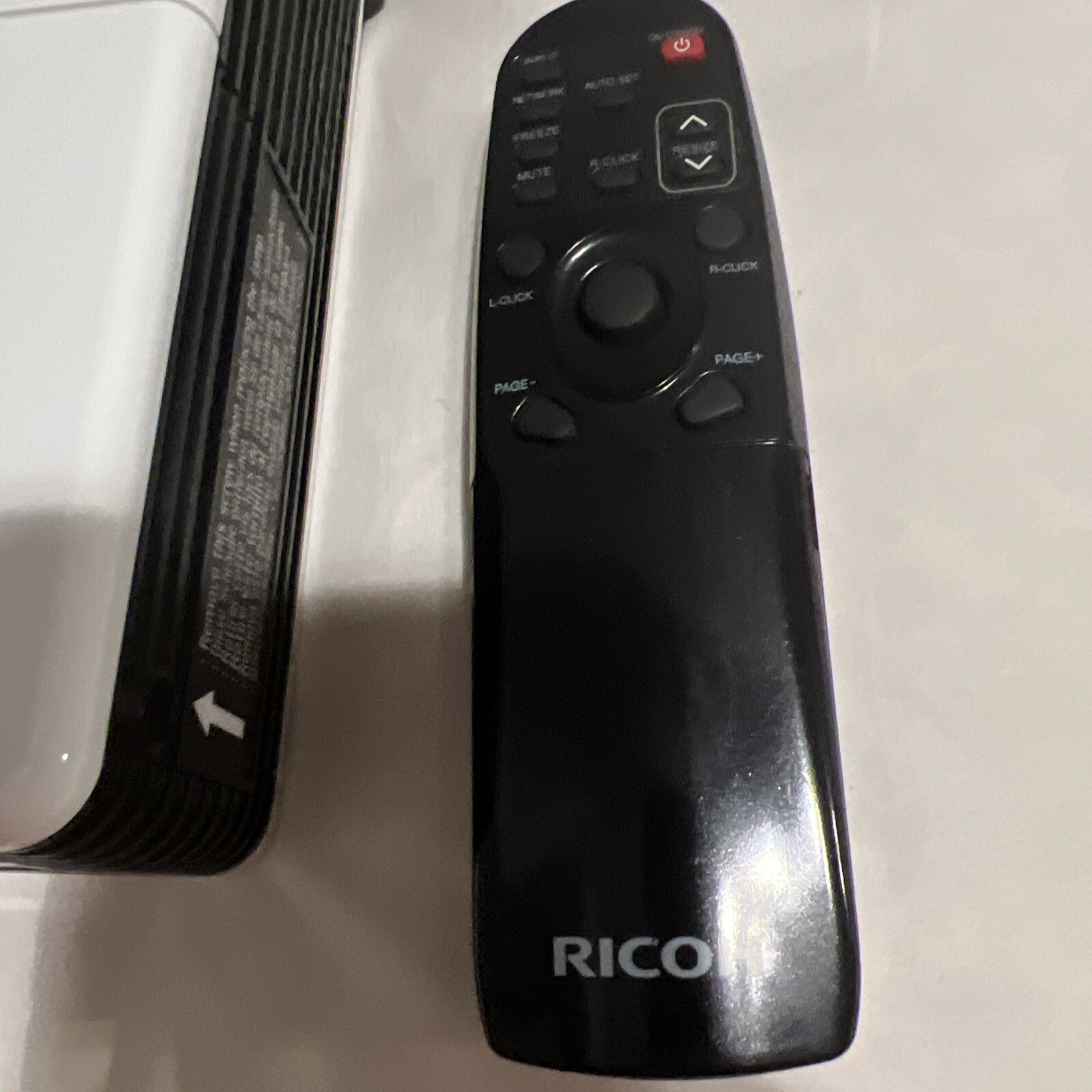 Ricoh PJ WX3231N Projector With Remote (lamp Error Message)