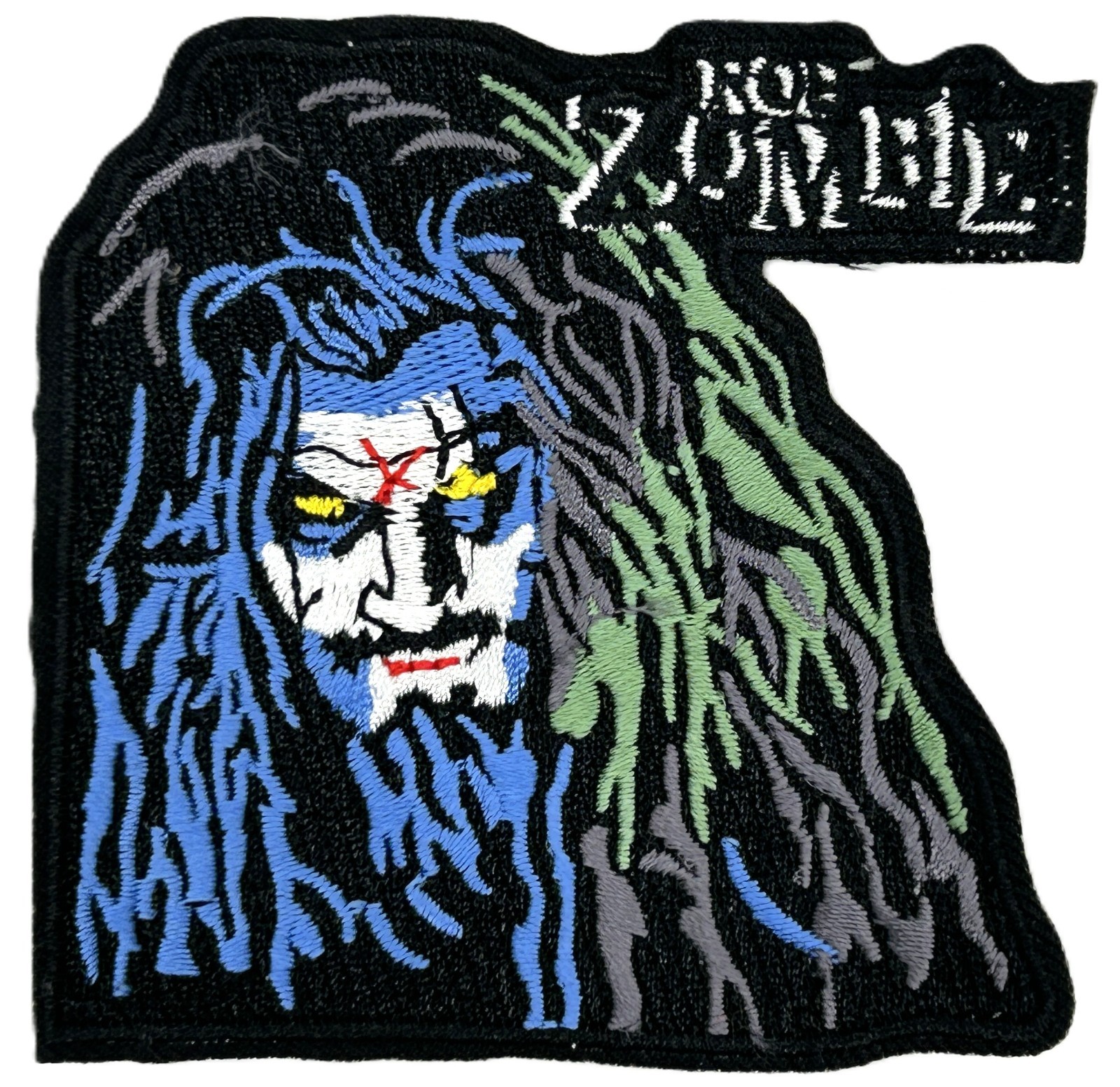 Rob Zombie Rock Music Embroidered Iron on Patch Applique