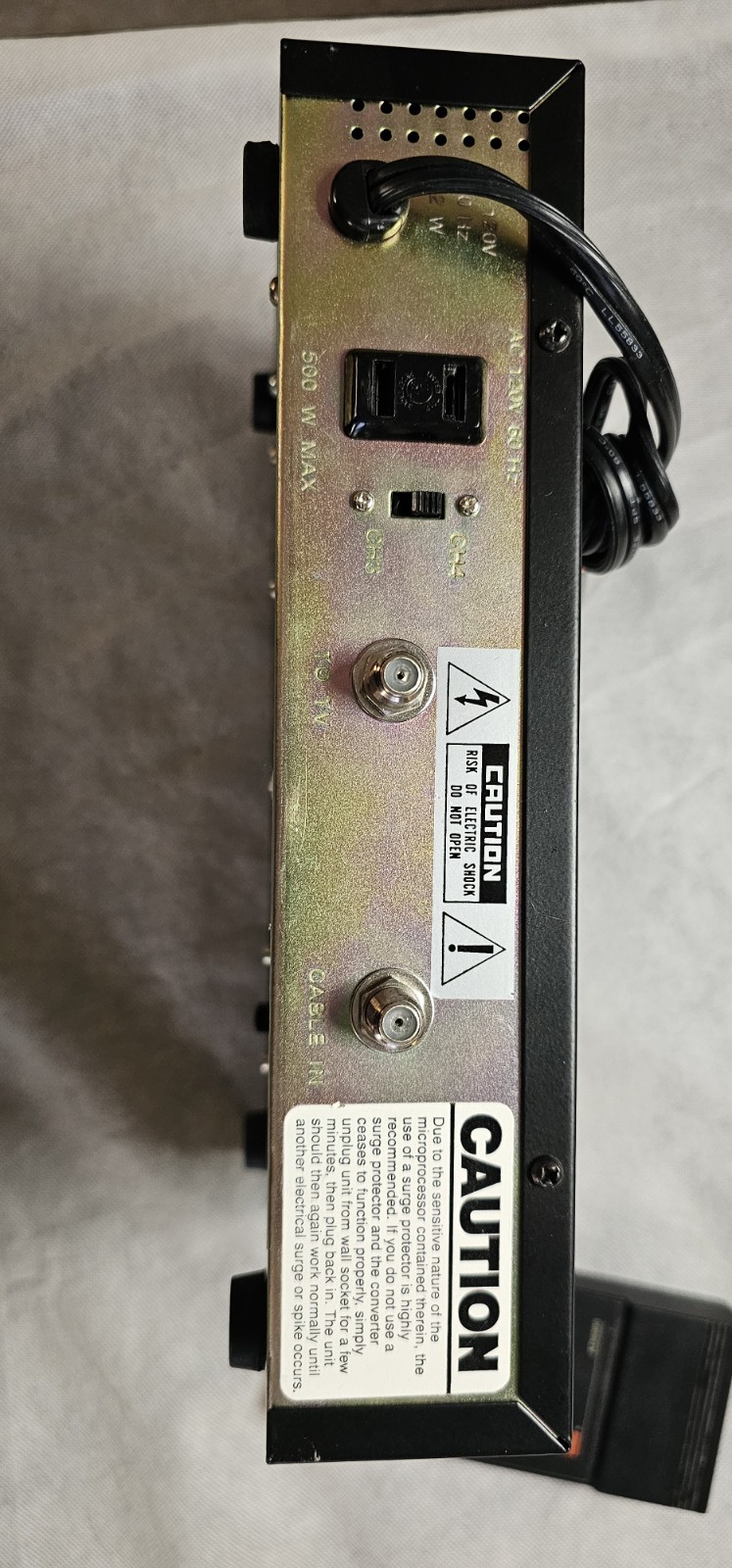 Gemini Wireless Cable Converter/Tuner Model AD6000