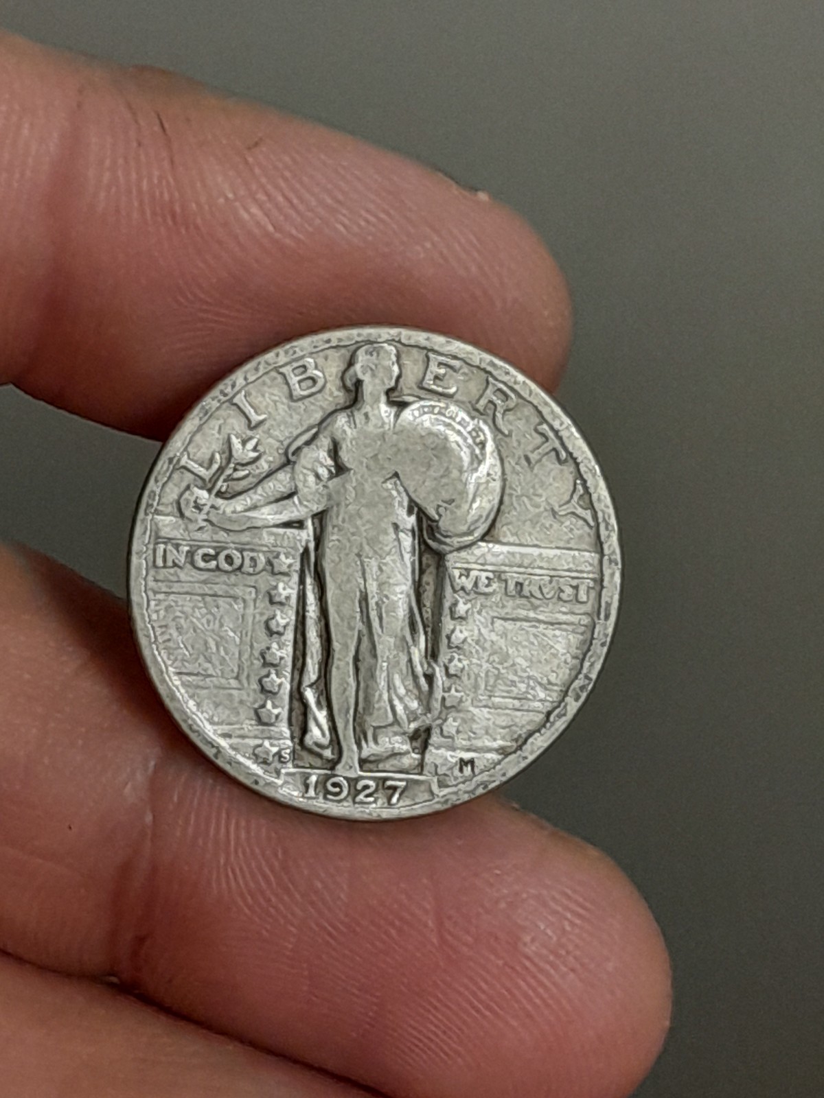 1927- S Standing Liberty Quarter, Key Date San Francisco #2