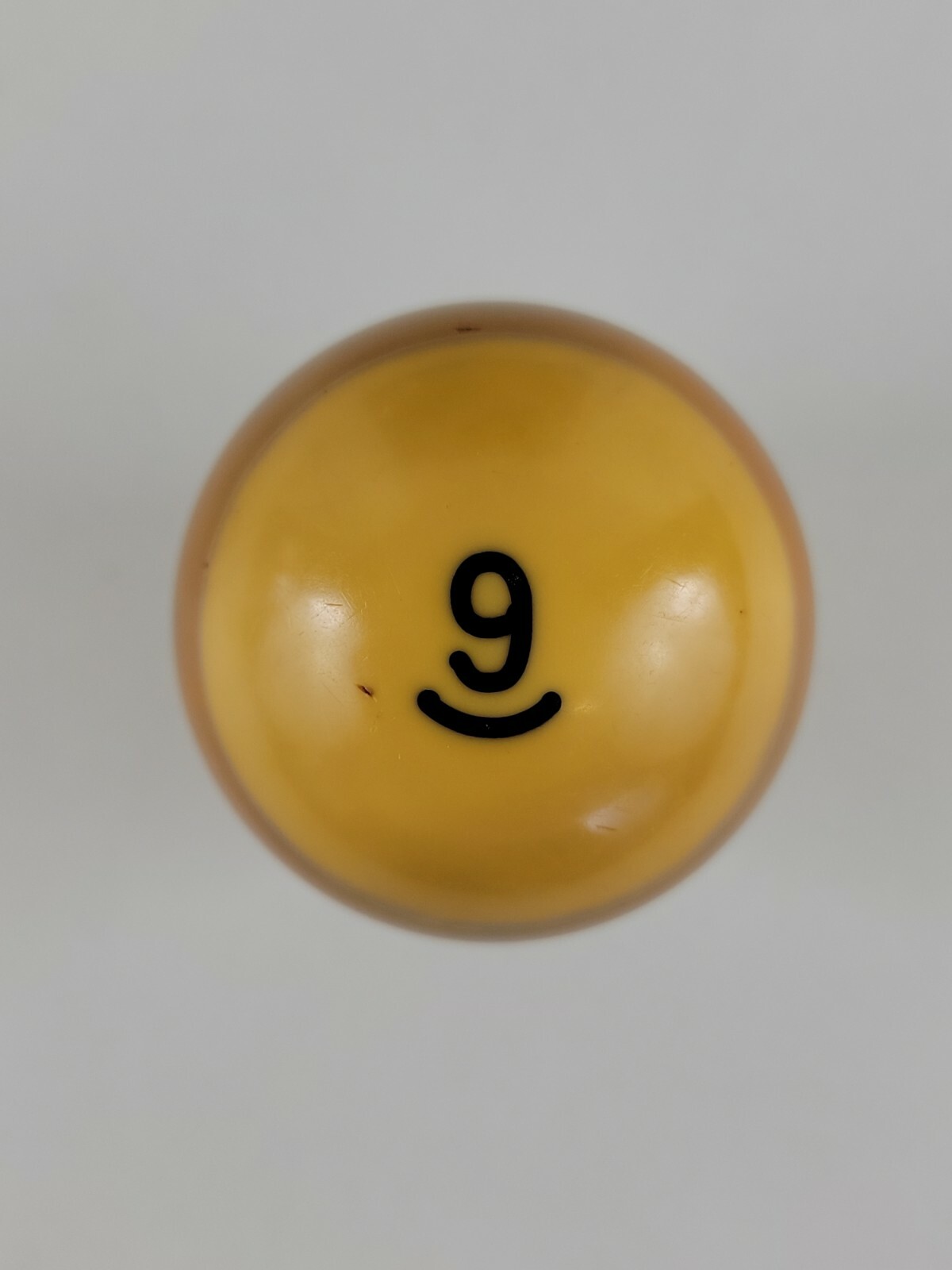 Vintage Replacement Pool Ball Billiards #9 Billiard Ball 2 1/4" Diameter