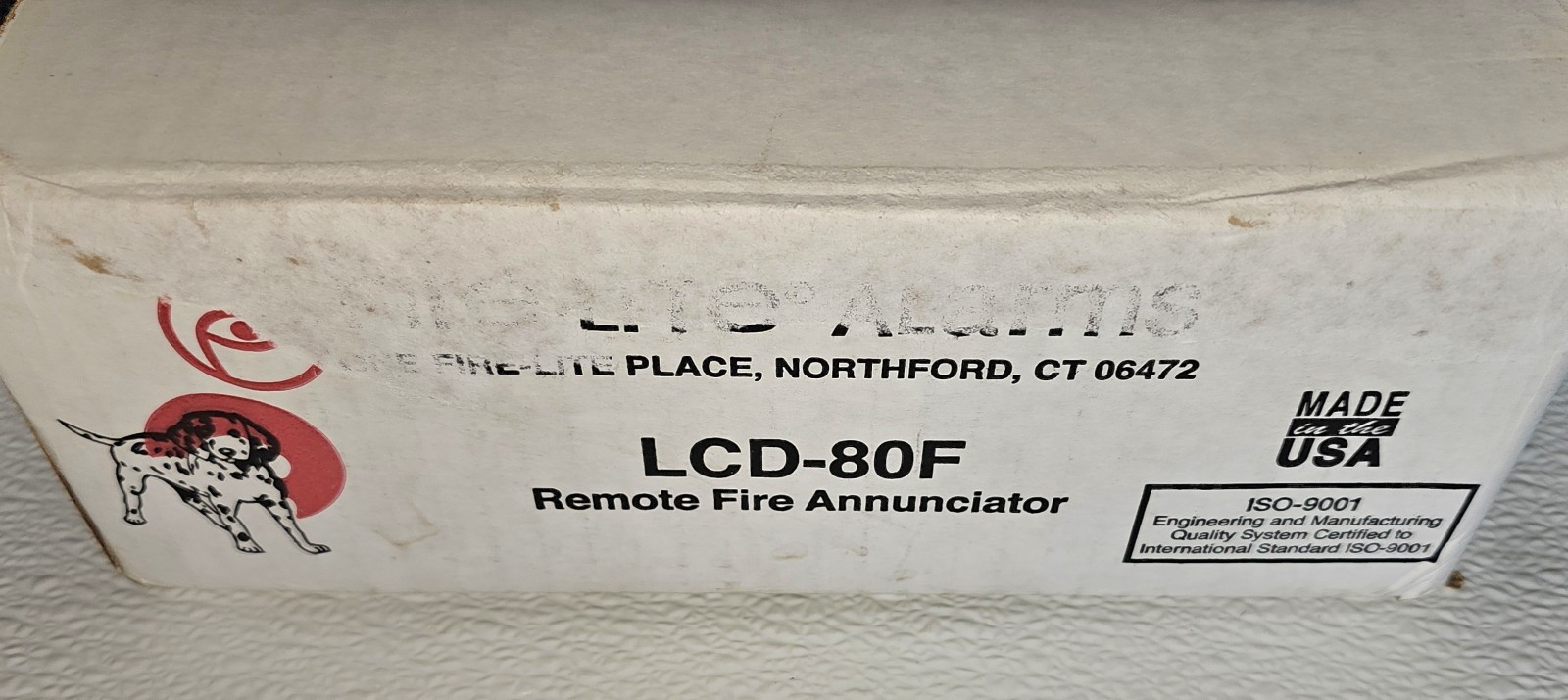 Fire-Lite LCD-80F fire alarm annunciator