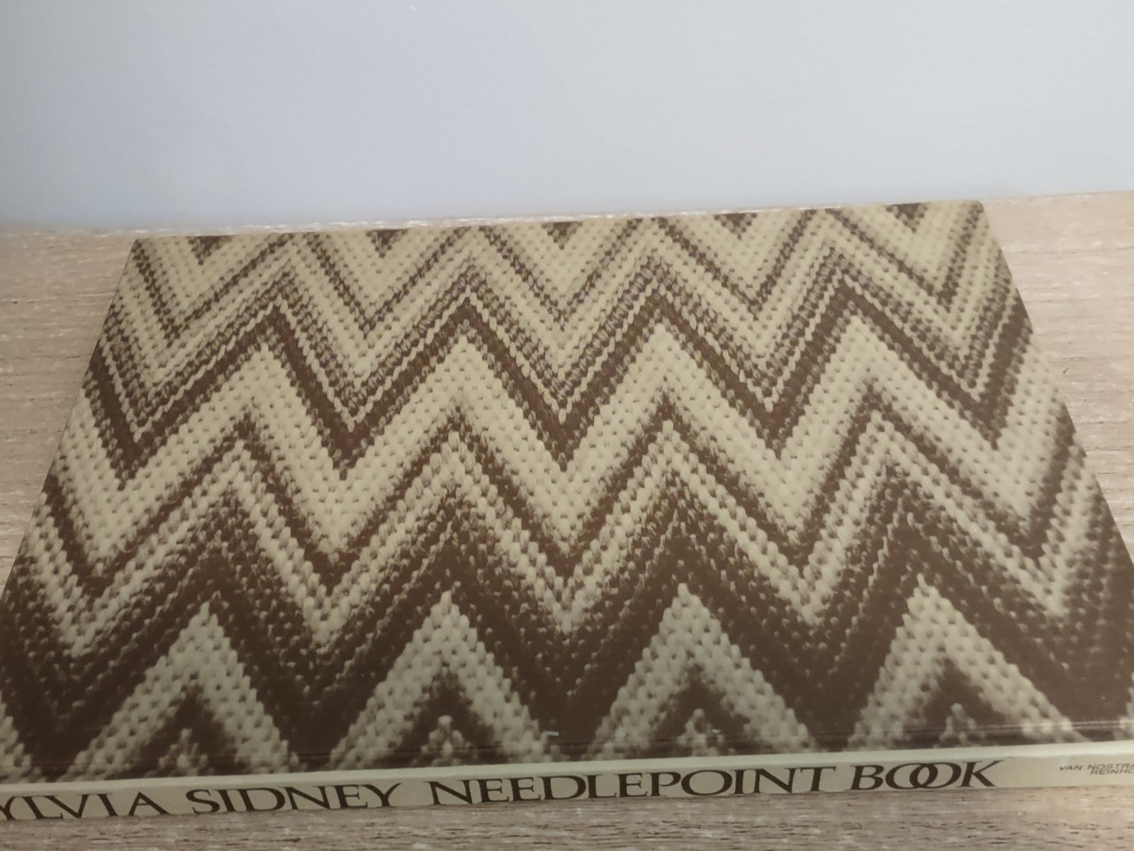 Sylvia Sidney Needlepoint Book vintage 1968 Illustrated Resource Guide