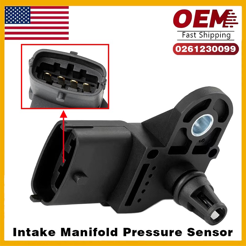 Map Sensor For Polaris RZR XP 570 800 850 900 1000 2411528 2410422 0261230217