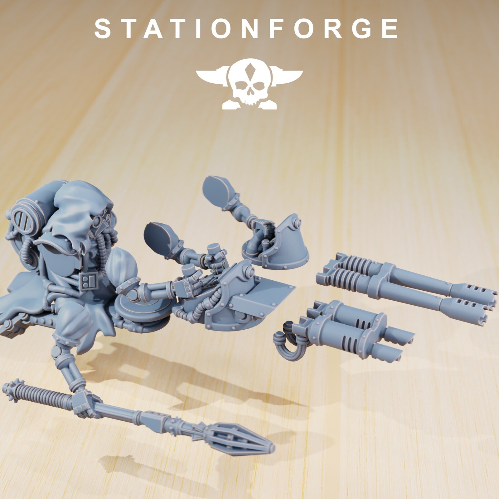Scavenger Alpha Riders, Tech Adepts, Mech Division, Stationforge