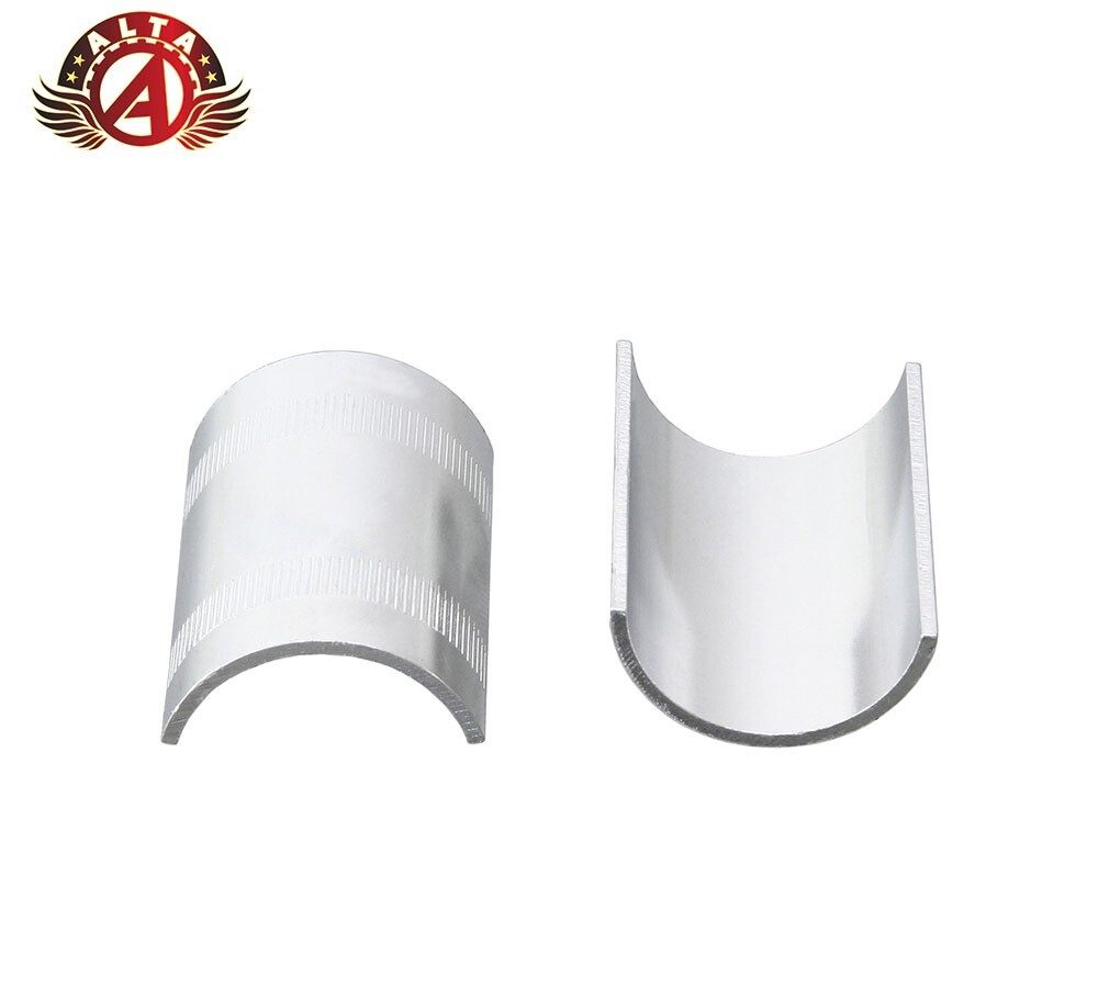 ALTA Handlebar Shim Alloy 28.6mm to 31.8mm Adapter Sleeve Silver Stem Converter.