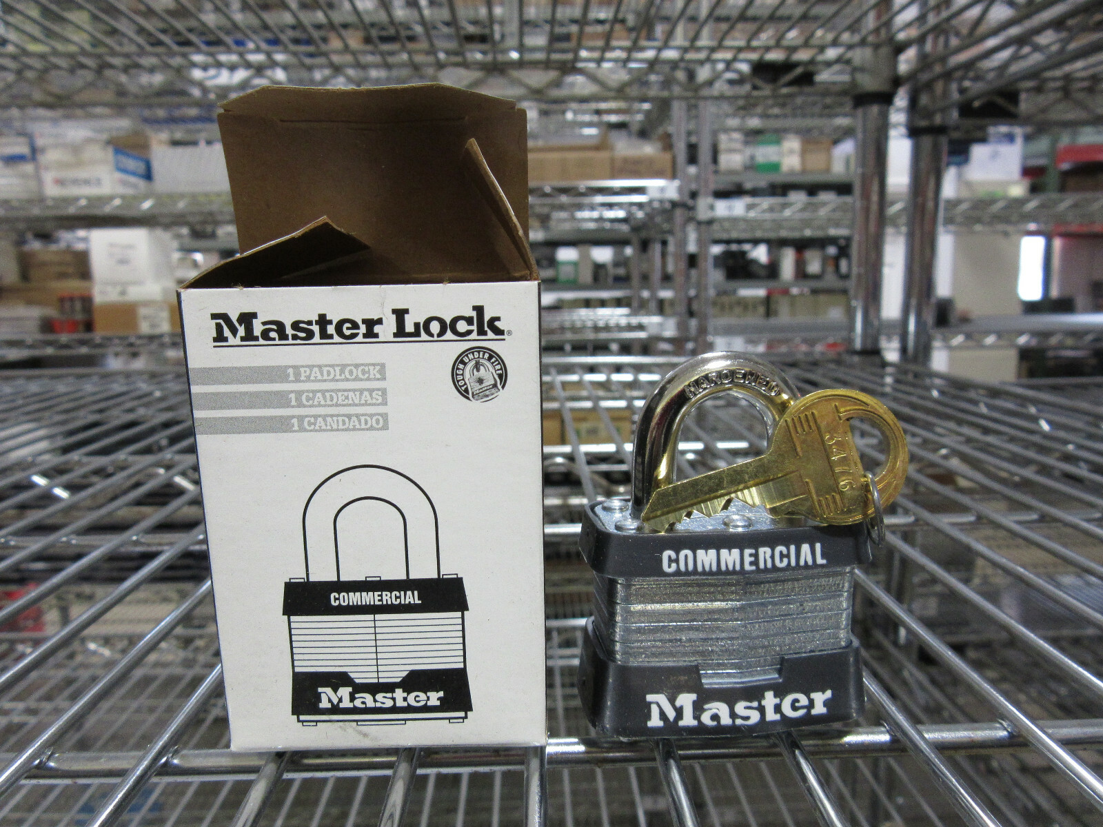Master Lock 3KA Lock Keyed Alike Comes with 2 Keys per Lock NEW!! in Factory Box