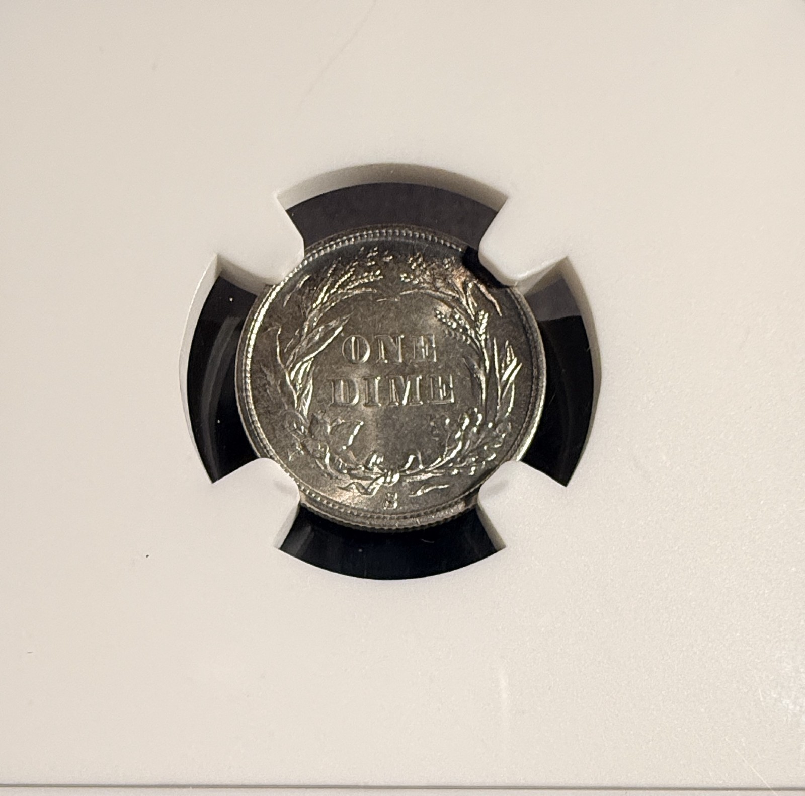 1893-S Barber Dime, MS64 NGC (16521)
