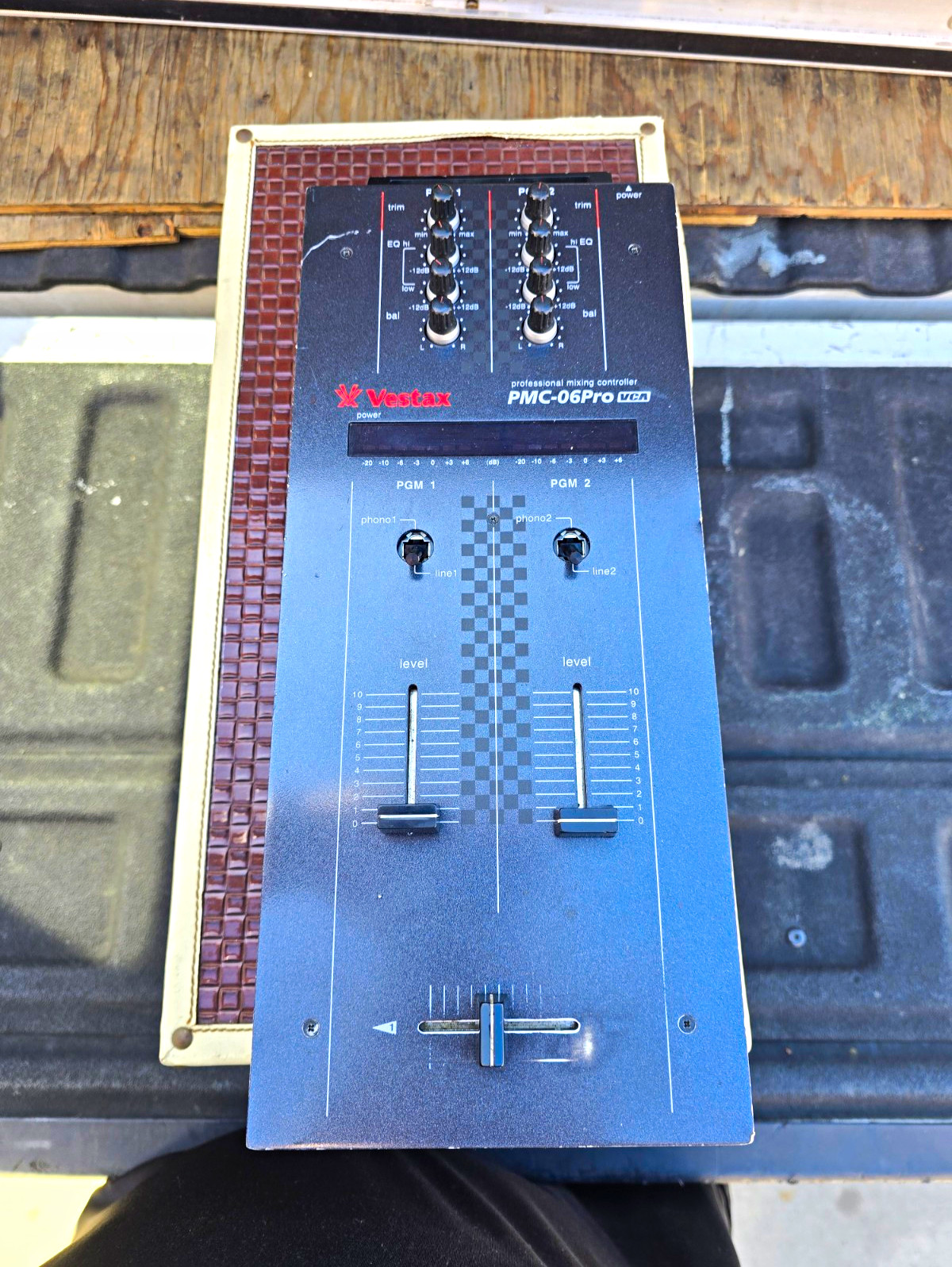 Vestax PMC-06Pro VCA 2-Channel Analog DJ Mixer w/ 3-Band EQ