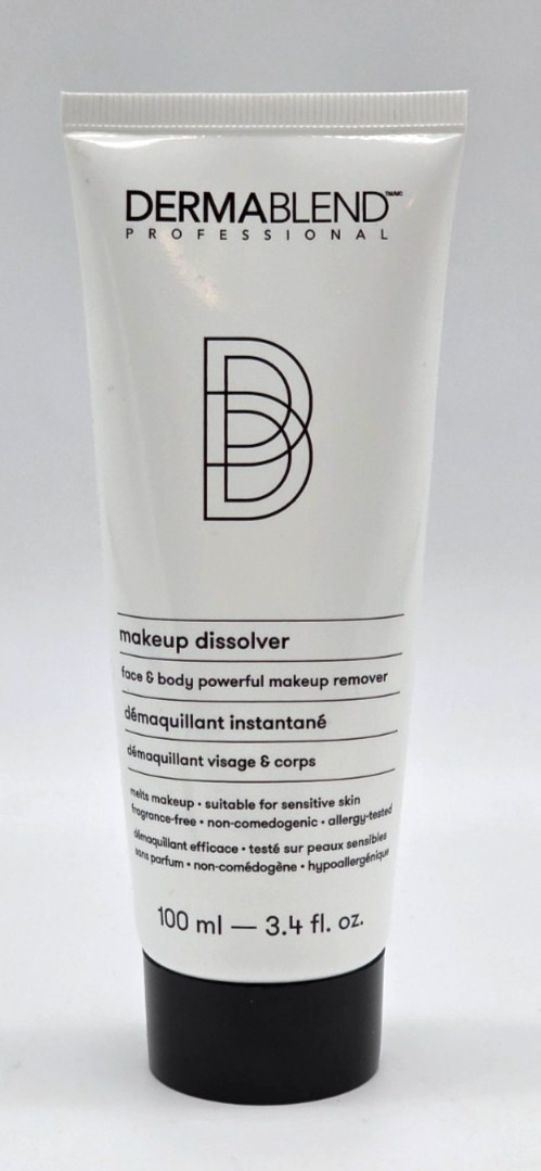 Dermablend Professional Makeup Dissolver Face & Body Makeup Remover 3.4 Fl Oz