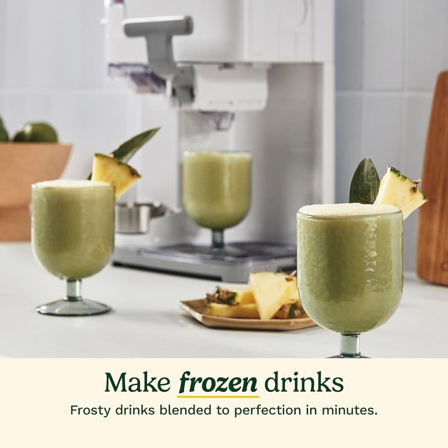 Ice Cream Maker Soft Serve Countertop Automatic Yogurt Freezer Machine