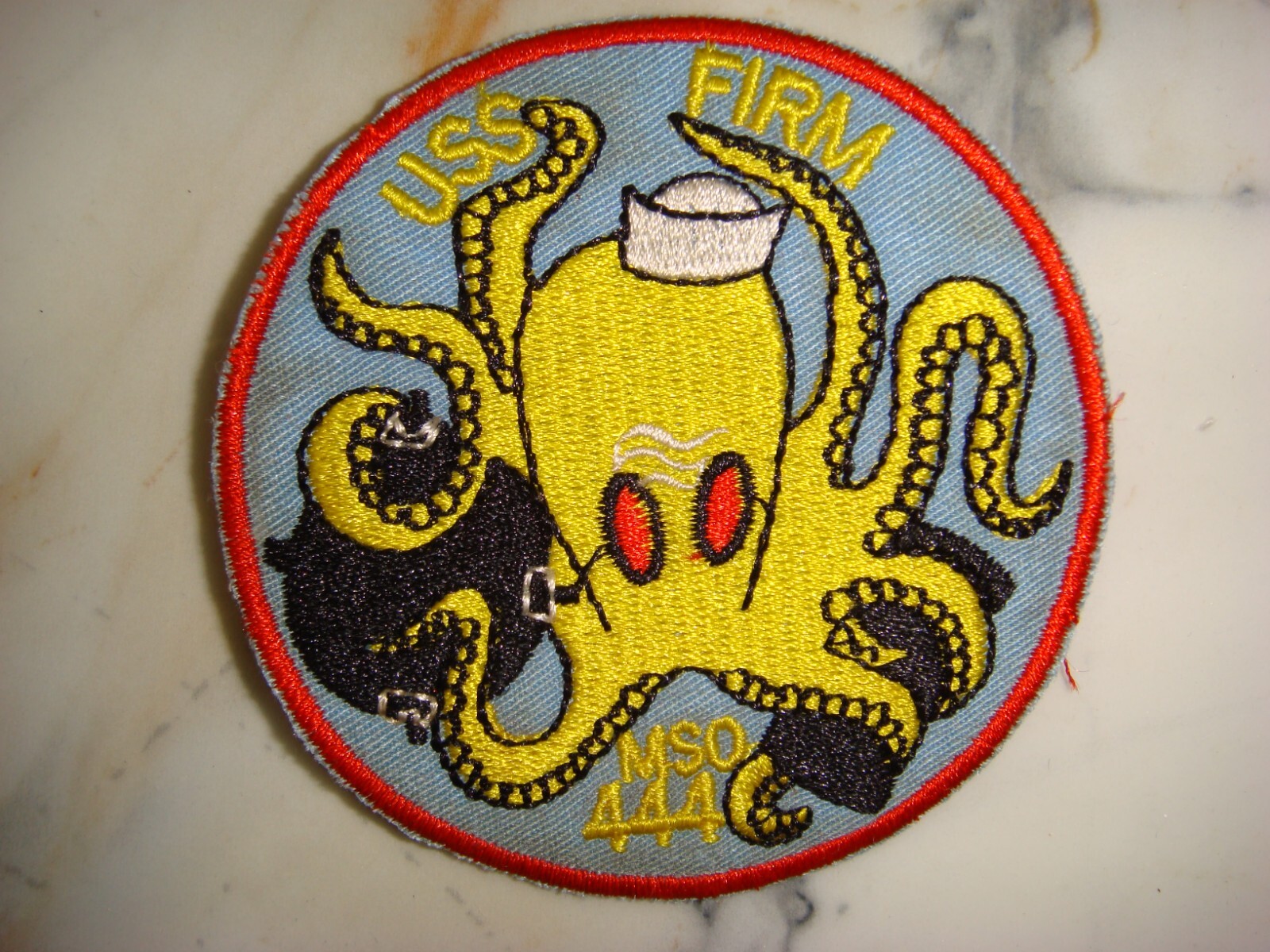 USS FIRM MSO 444 OPERATION MARKET TIME, VIETNAM WAR PATCH