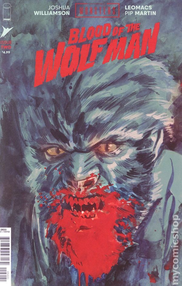 Universal Monsters Blood of the Wolf Man #2B 2026 Stock Image