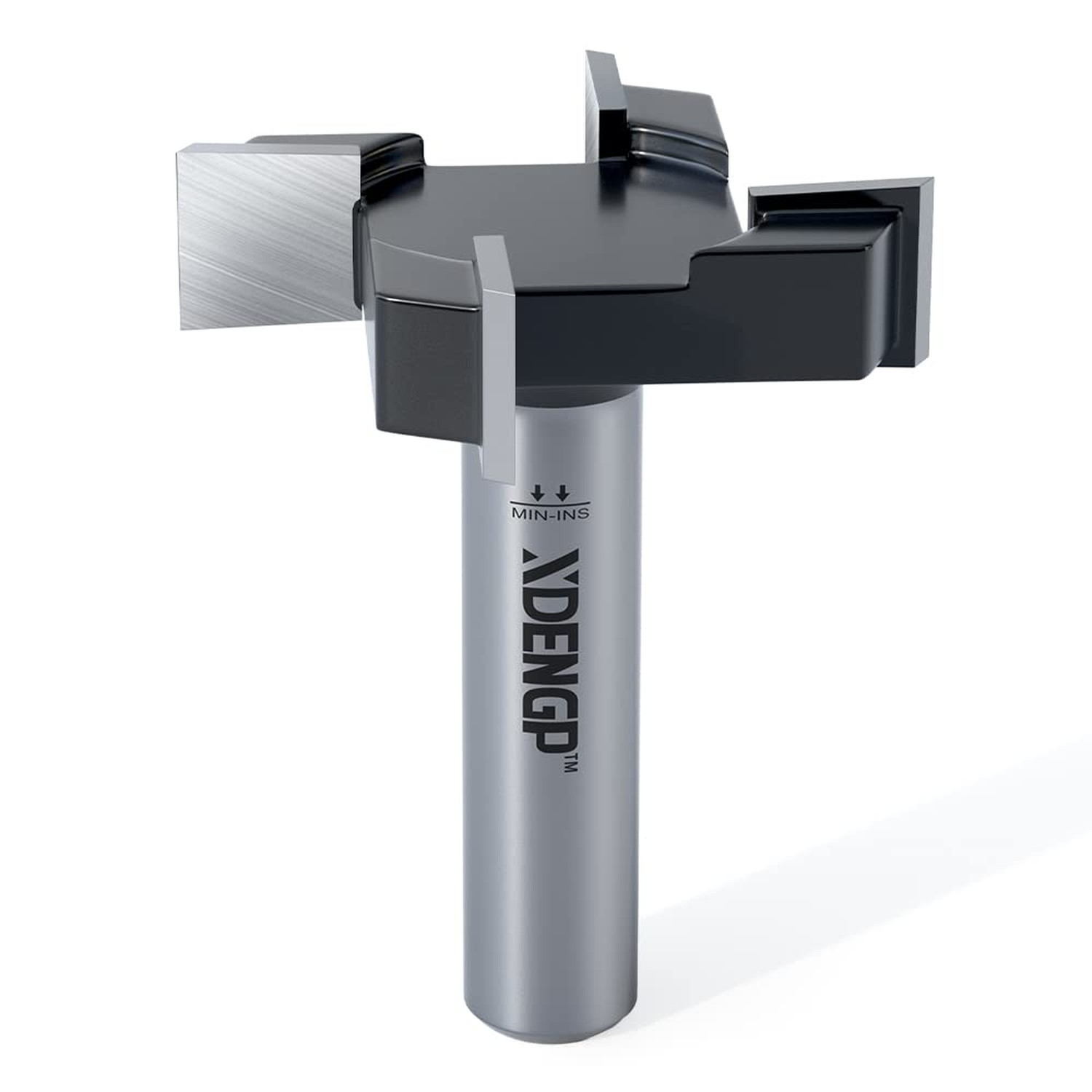 CNC Spoilboard Surfacing Planer Router Bit 1/2 Inch Shank, 2-Inch Cutting Dia...