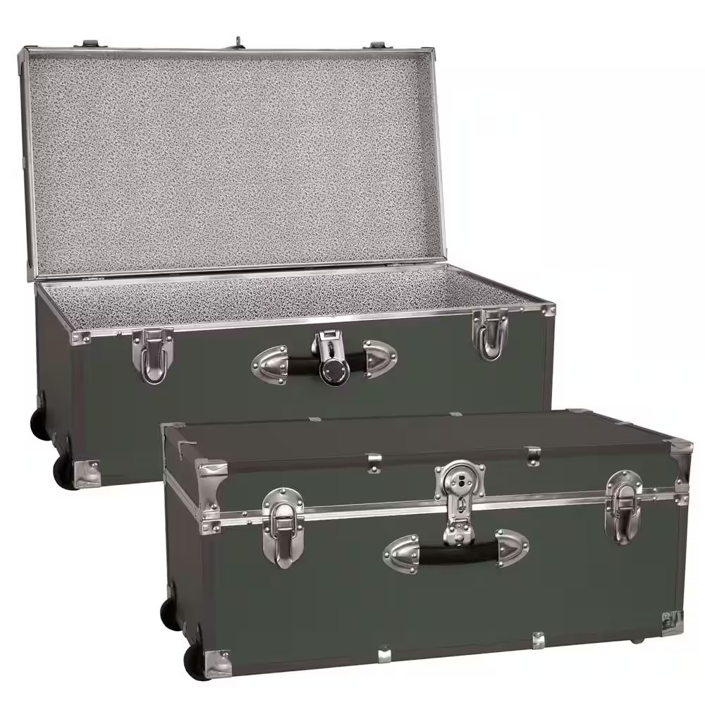 Seward Explorer 30 In. Trunk with Wheels & Lock, Olive
