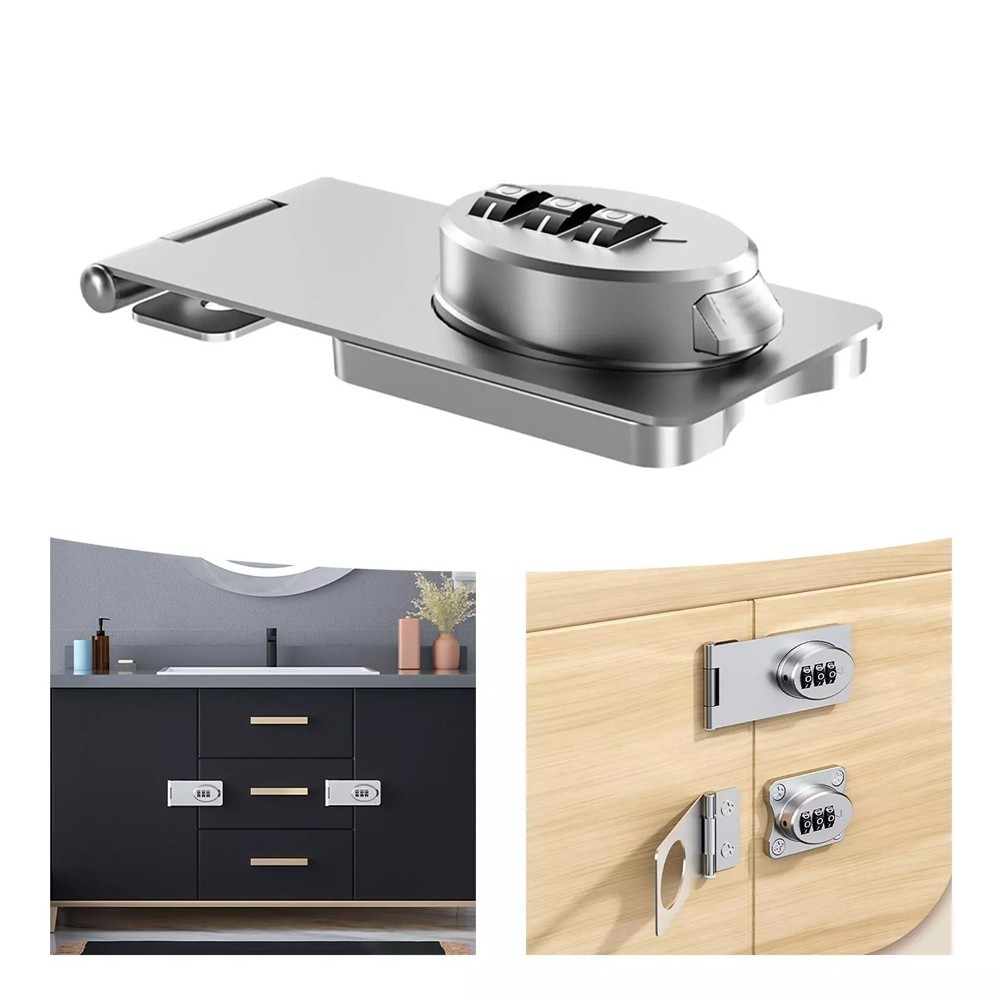 Combination Lock Keyless Door Lock For Home Use Compact And Space-Saving