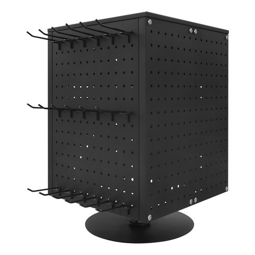 Pegboard Rotating Display Stand 4 Sided Spinning Peg Board Display Peg Board USA