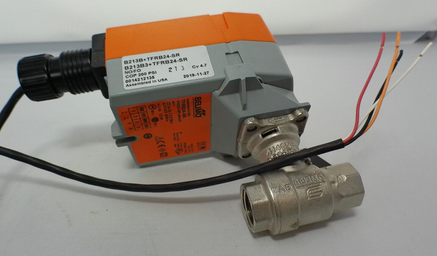 Belimo 1/2" B313B+ TFRB24-SR CV 4.7
