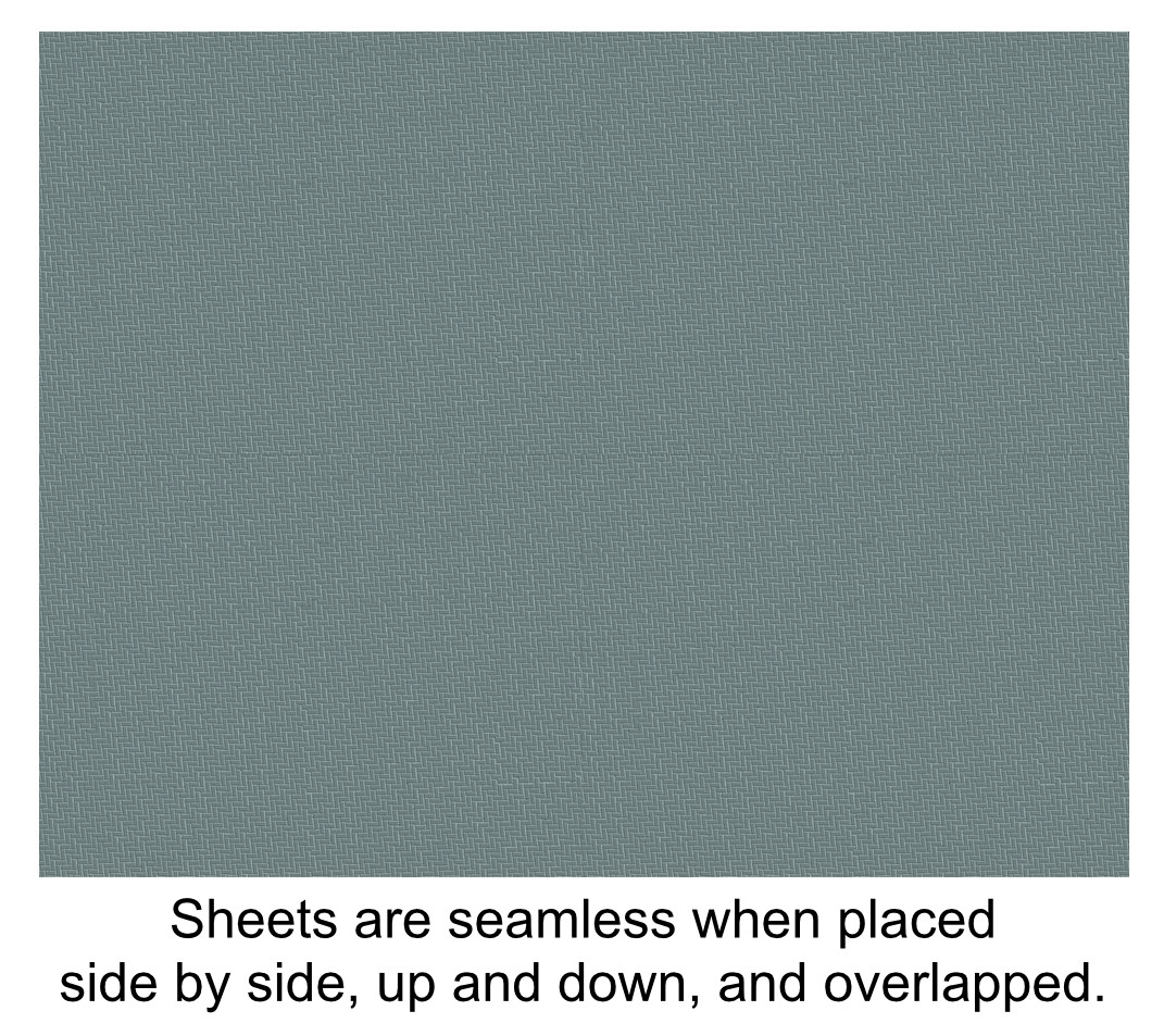 O Scale Gray Pavers Bricks Model Train Scenery Sheets - Five Seamless 8.5”x11”