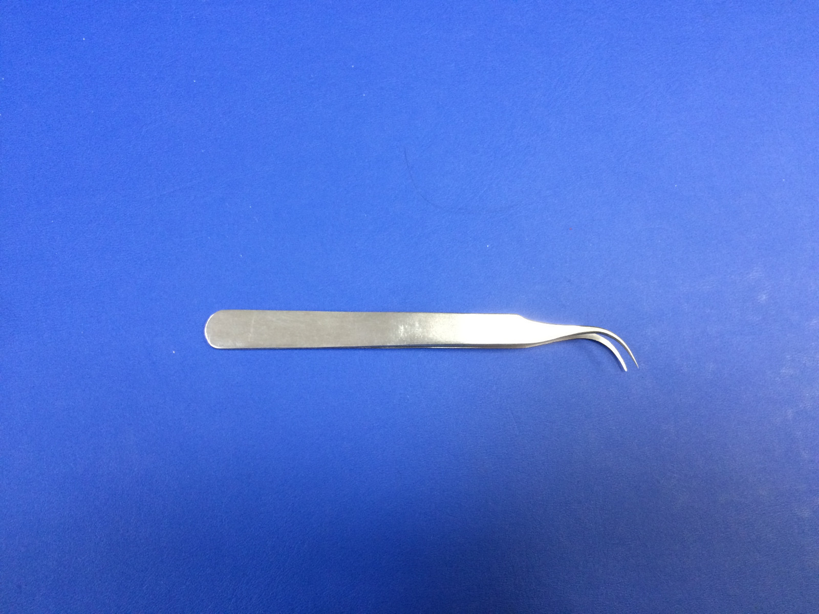 TWEEZERS PATTERN #7 STAINLESS STEEL ANTIMAGNETIC PRECISION CURVED TIP