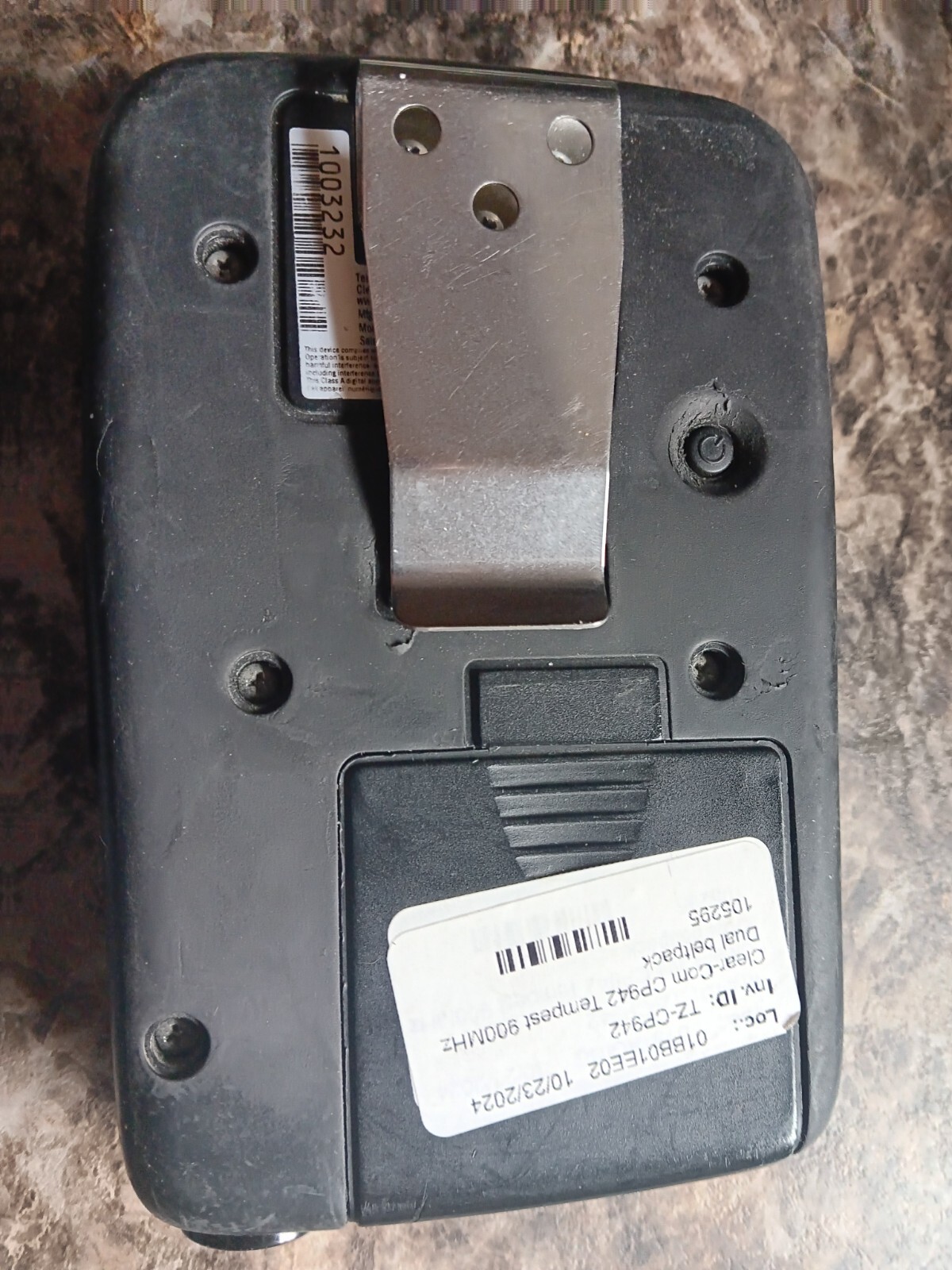 Clear-Com CP-942 Tempest 900 Mhz Beltpack