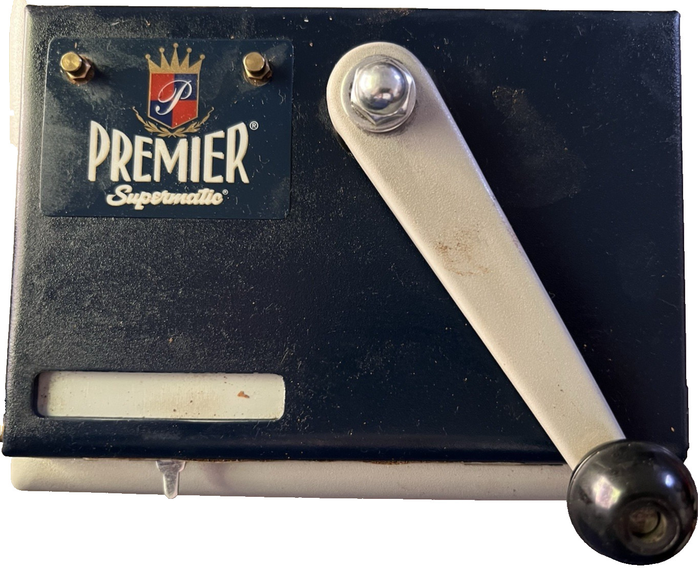 Premier Supermatic Cigarette Roller w/Orig Box & Ops Instructions Untested