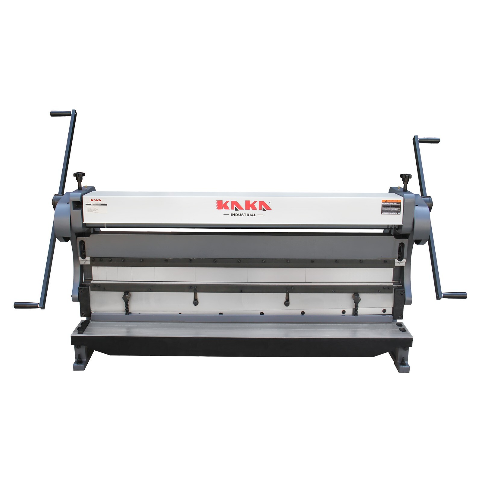KAKA Sheet Metal Brake, 52 in 16 Ga Shear and Slip Roll Combo Bending Machine