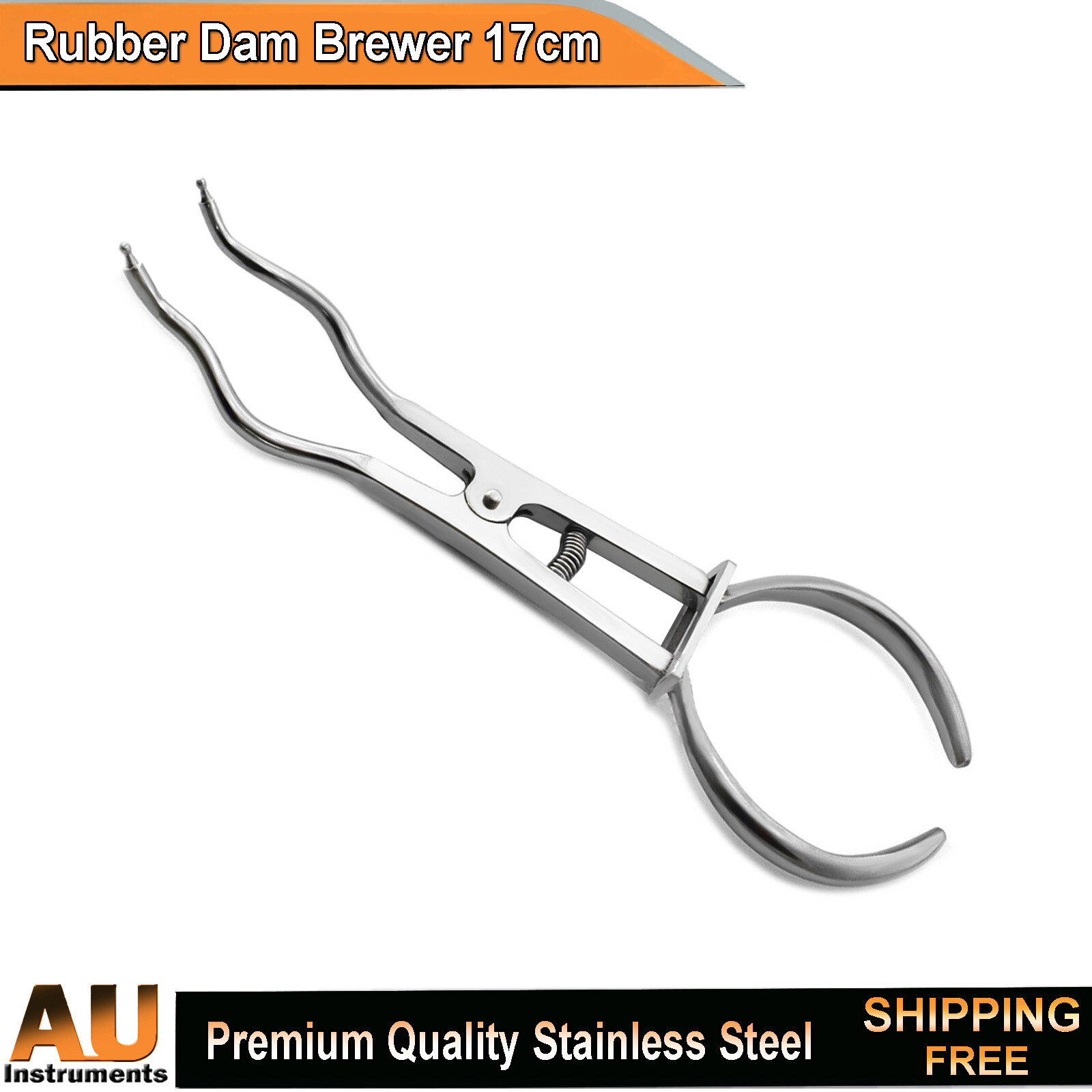 Brewer Rubber Dam Clamp Forceps Restorative Endodontic Instruments Lab