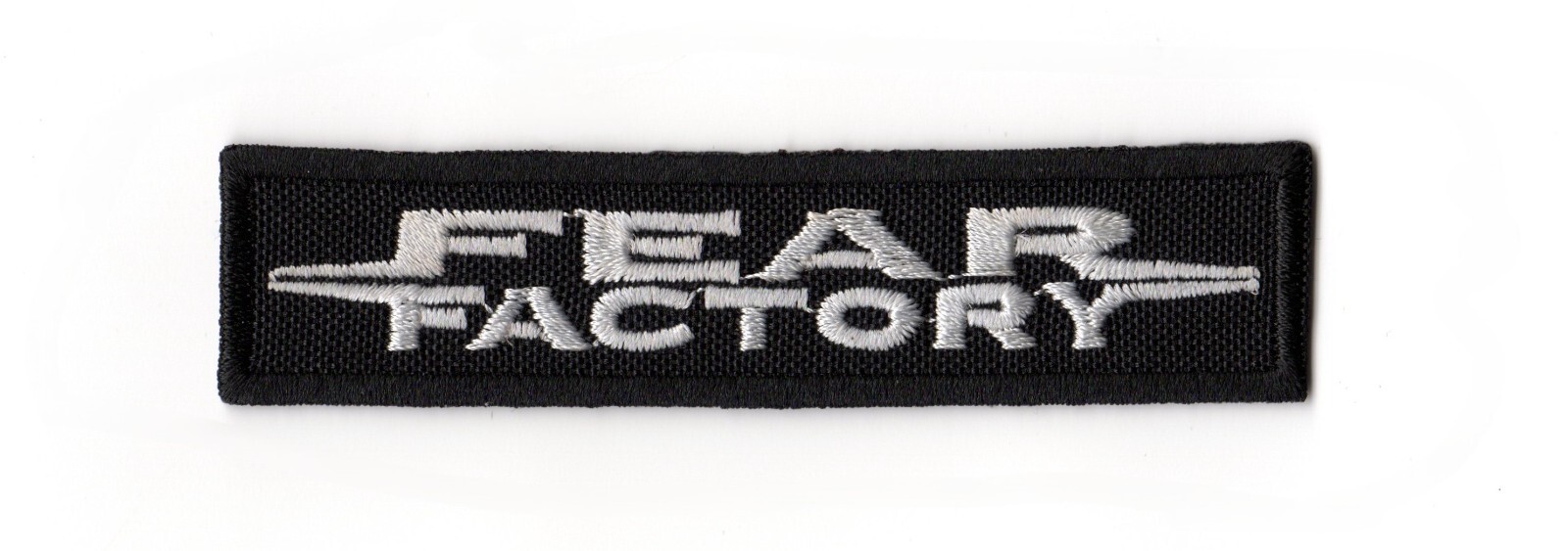 Fear Factory Sew On Patch American Industrial Groove Nu Death Metal Band Logo