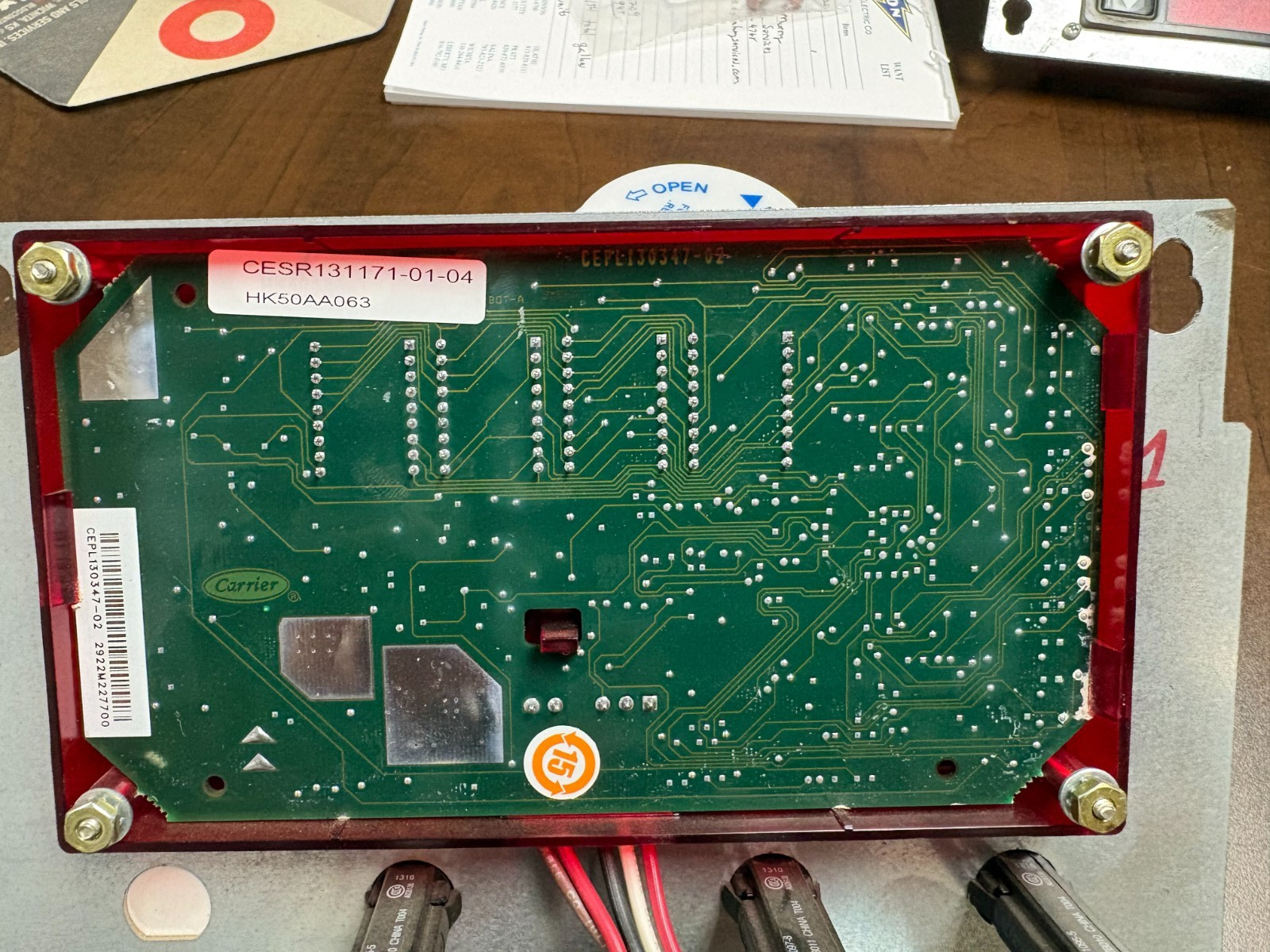 Carrier HK50AA063 Programmed Standard Tier Display Module
