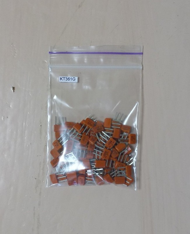 Lot of 100 pcs KT361A–KT361I Silicon PNP Transistors | USSR | Vintage NOS