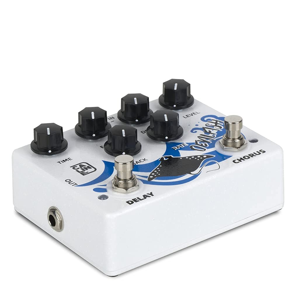 DCP-03 DEVILFISH Chorus Delay Effect Pedal Dual Guitar