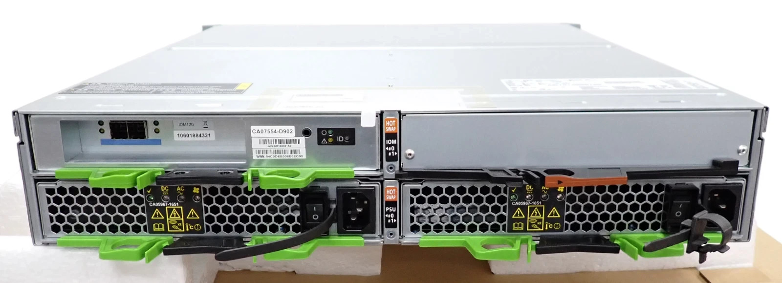 NEW Fujitsu Eternus JX40 S2 12-Bay LFF Storage Shelf FTS:ETJEBDU + 1x IOM12G