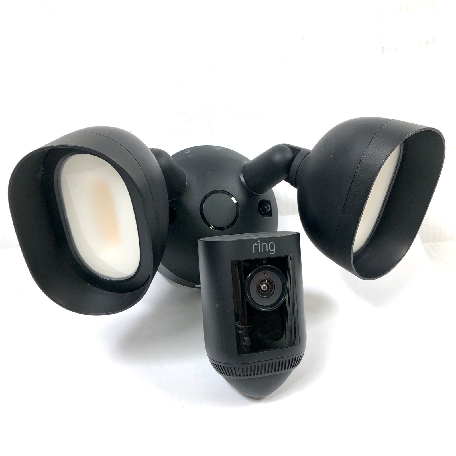 Ring Floodlight Cam Wired Pro Wi-Fi 1080p Surveillance Camera - Black