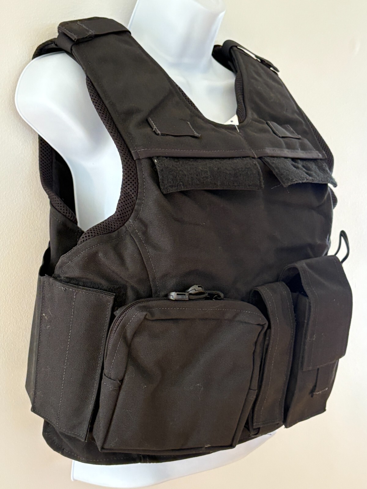 SECOND CHANCE Women Standard Armor Carrier Side Open Fix Pocket Small Black