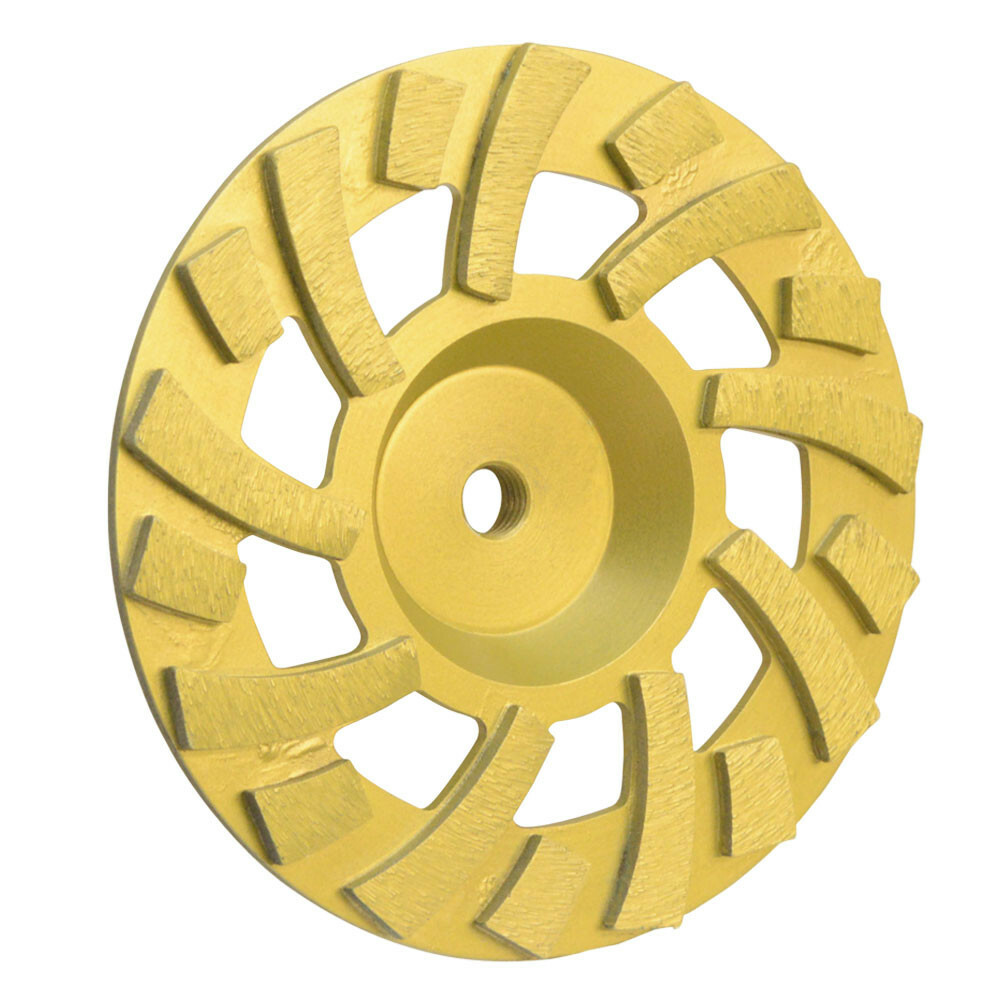7"x5/8"-11mm Super Turbo Hard Concrete Grinding Diamond Cup Wheel 18 Segments