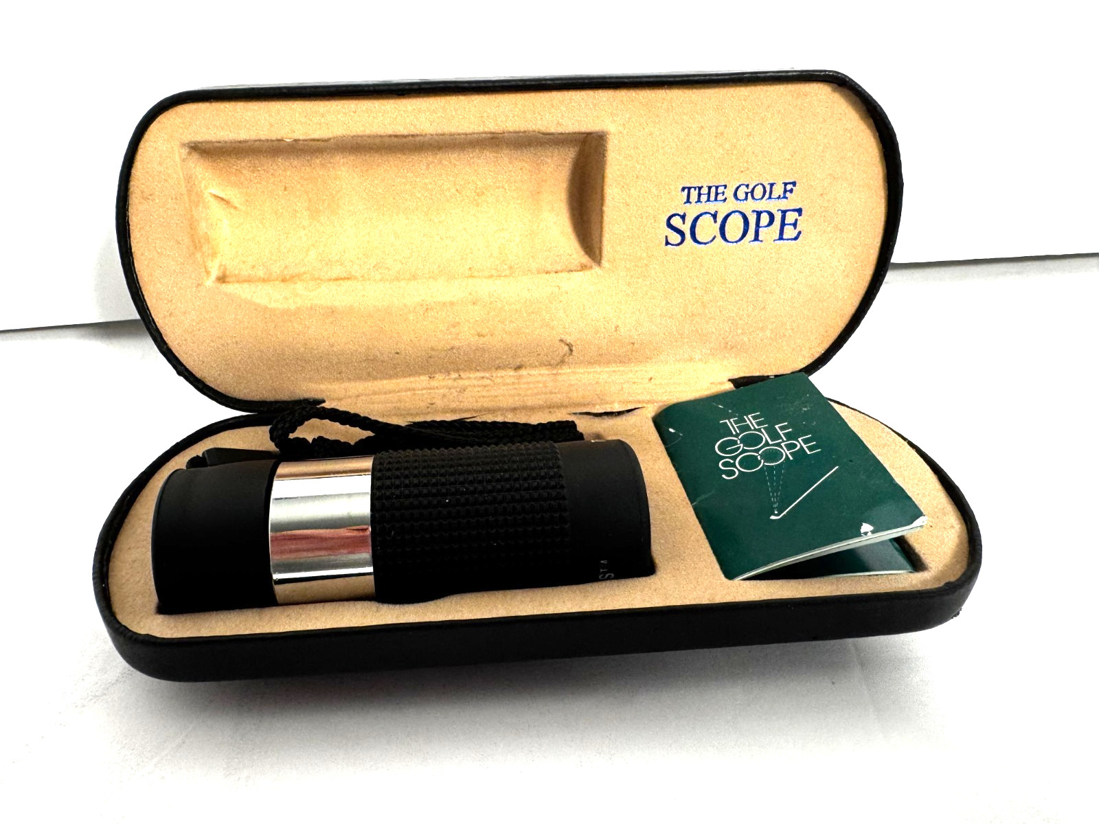 The Golf Scope 8 X 21 Rangefinder In Case With Instructions