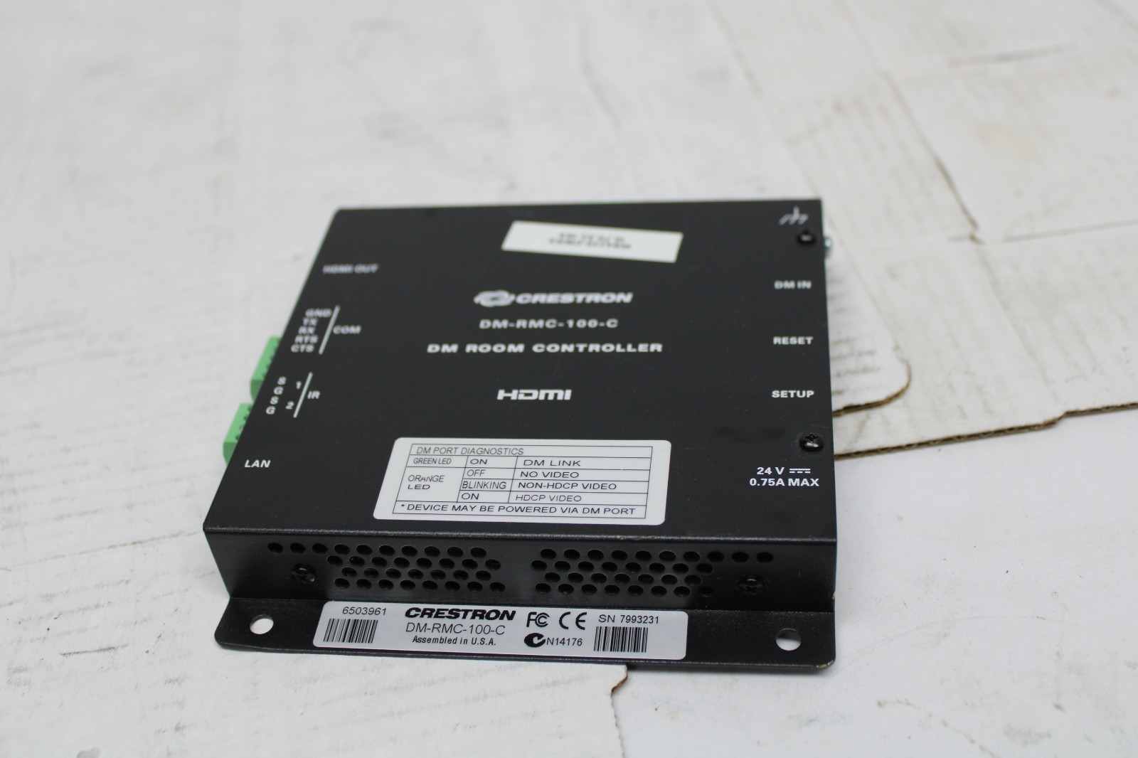 Crestron DM-RMC-100-C DM Room Controller