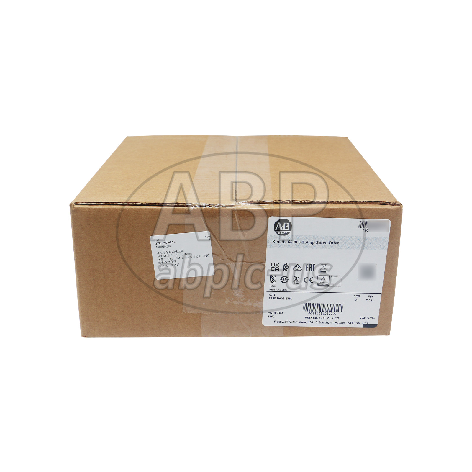 NEW Allen Bradley 2198-H008-ERS Kinetix 5500 Servo Driver AB 2198H008ERS