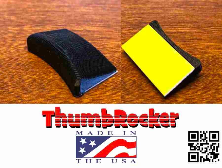ThumbRocker - Bass Thumb Rest - Tape Mount - Fits Fender Jazz - FREE SHIPPING